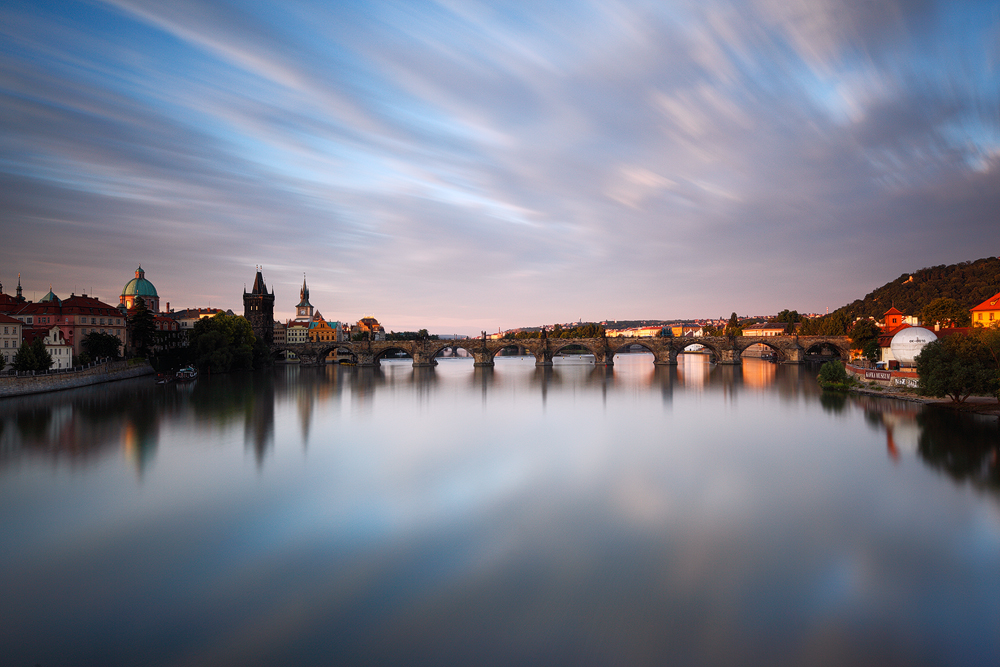 Karlův most s Vltavou