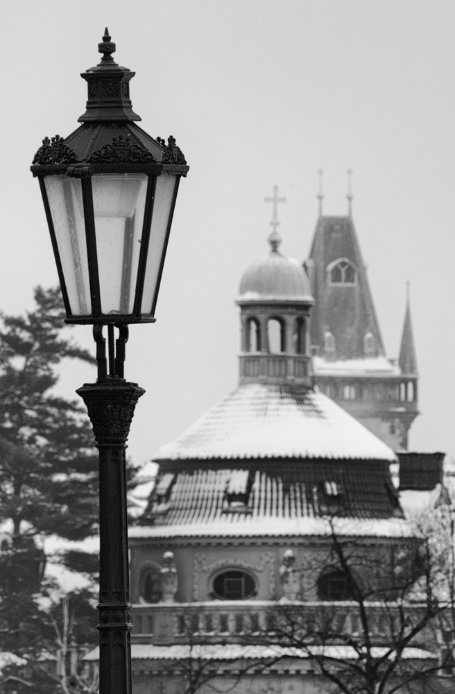 Lampa a věže
