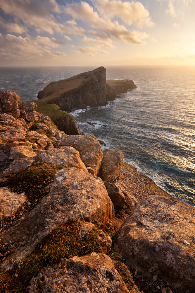 Neist Point, maják ve Skotsku