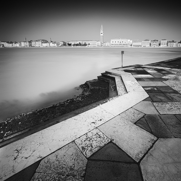 Pohled na Benátky z ostrova San Giorgio maggiore