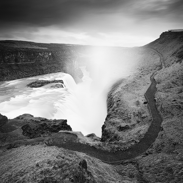 Vodopád Gullfoss