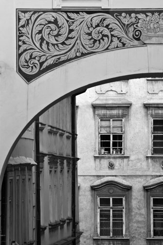 Detail Thůnovské ulice