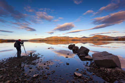 Fotografie – Jezero Loch Lomond, Skotsko