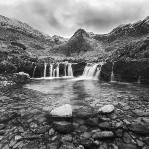 Kaskády Fairy Pools