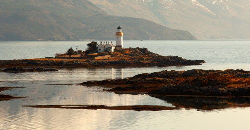 Fotografie – Maják na ostrově Skye