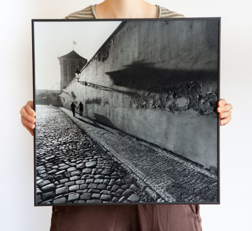 Fotografie – Milenci na Novém Světě / Hotový obraz 50 × 50 cm