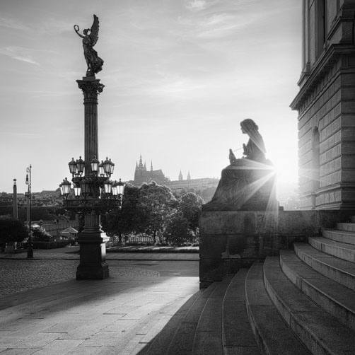 Fotografie – Můzy před Rudolfinem