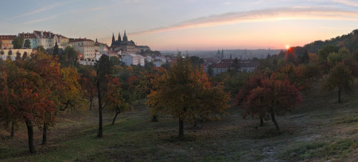 Panorama Pražského hradu