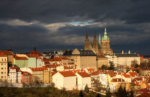 Fotografie – Po bouřce, Pražský hrad