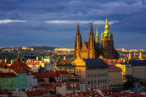Pražský hrad, poslední světlo