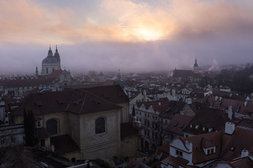 Střechy Malé Strany