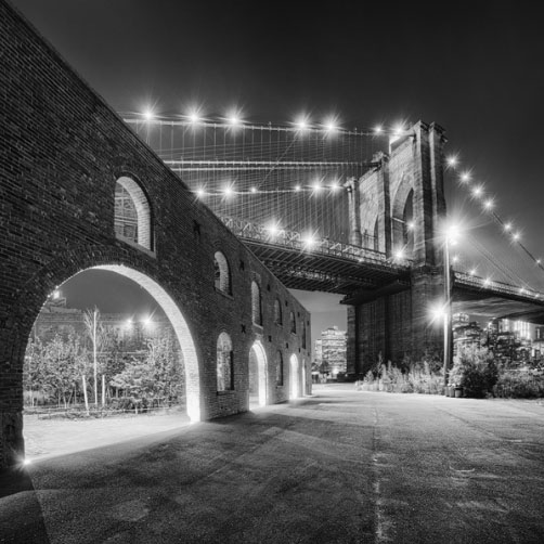 Světla na Brooklyn Bridge