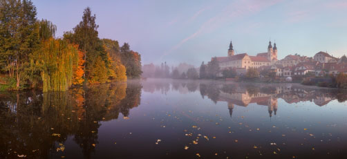 Fotografie – Telč, Ulický rybník