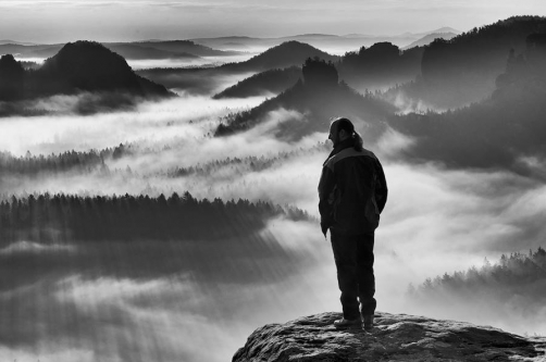 Fotografie – V Sasku nad mlhou